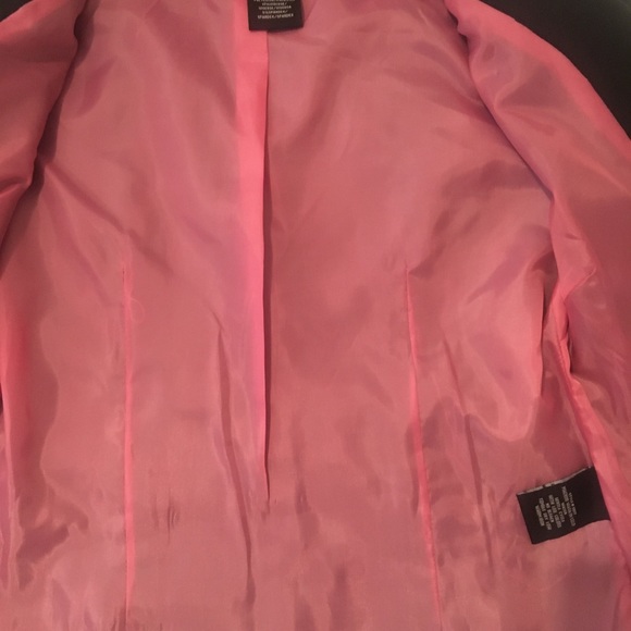 Black Waist Length Blazer - Picture 3 of 5